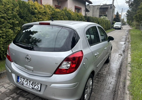 Opel Corsa cena 12900 przebieg: 147212, rok produkcji 2007 z Dęblin małe 137